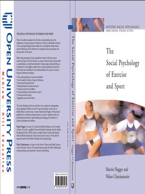 cover image of The Social Psychology of Exercise and Sport